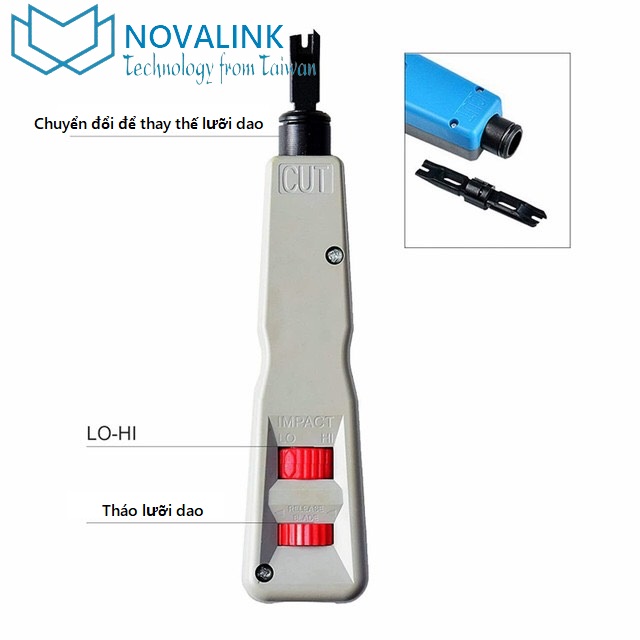 Tool nhấn mạng Novalink mã CC-15-00063 cao cấp CC-15-00063